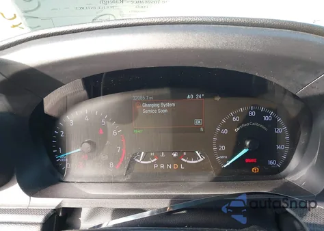 2023 Ford Police Interceptor Utility z USA, uszkodzony, nr VIN 1FM5K8AW0PNA00753